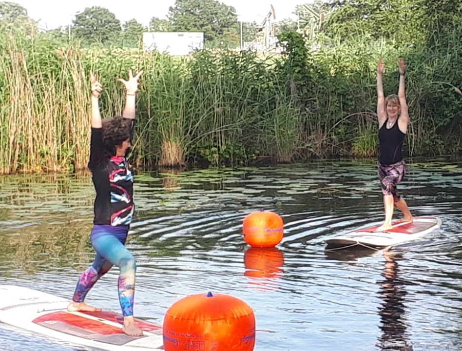 SUP Yoga 2024 Bootsvermietung, Kanuverleih, Bootstouren Hamburg